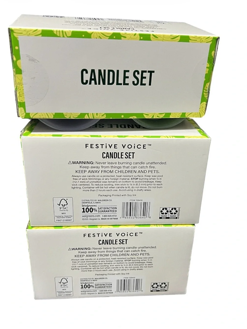Festive choice Lavender & Sage 2-Pack Scented Candle Set smells good